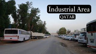 Industrial Area Street No. 2-4 , Qatar on bicycle