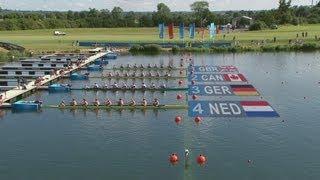 Men's Eight Rowing Heats Highlights - London 2012 Olympics