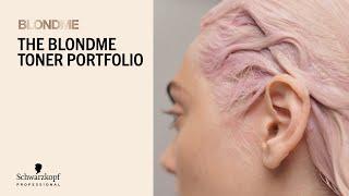 Get to know: The BLONDME Toner Portfolio