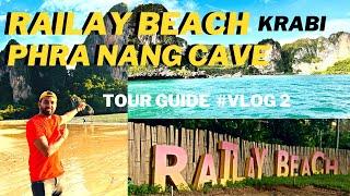 Railay Beach Thailand  | Phra Nang Cave | Phra Nang Beach ️ - Vlog 2