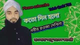 কতদিন হলো নবীর রওজা দেখিনা khub Sundar Bangla gojol Maulana Abu Taleb Qadri U/ Dinajpur  9091368174