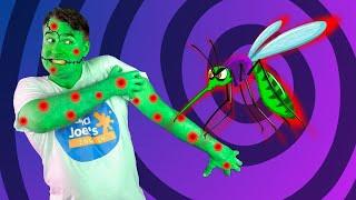 Itchy Zombie Mosquito | Spooky Kids Songs and Nursery Rhymes by Papa Joel's English