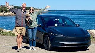 The Last Road Trip In My 2024 Tesla Model 3 RWD LFP Part 1! CT To Maine