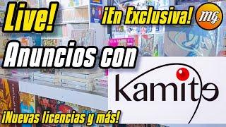 ¡Anuncios en directo con Kamite! ¡Exclusivas, lanzamientos y más!