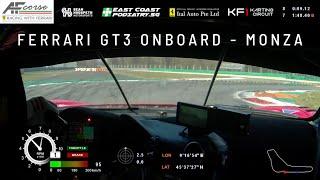 Ferrari 488 GT3 Evo Onboard - Monza 2021