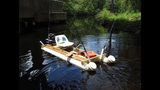 Cheap $100 Homemade PVC Fishing Kayak How To