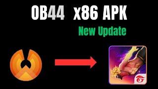 Free Fire OB44 x86 Apk download for phoenix os  ( New Updated )