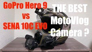 GoPro Hero 9 Black vs SENA 10C EVO What's The Best Motovlog Camera ?