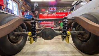 Loud N Ugly Garage - 56 Chevy Ladder Bars and Coil Overs EP8