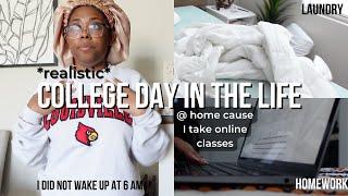 COLLEGE VLOG | *REALISTIC* DAY IN MY LIFE AS A COLLEGE STUDENT