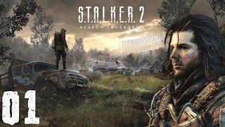 STALKER 2: Heart of Chornobyl Gameplay Let's Play Pt. 1: The Zone (Veteran Mode)