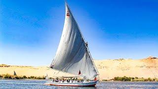 My Felucca (Old Egyptian Sailboat) Ride Down The Nile