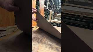 Flexible sheet veneer #woodworking