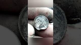 СРІБНА МОНЕТА8 #metaldetecting #coin #histori