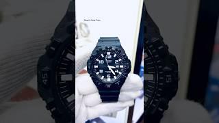 ĐỒNG HỒ CASIO DÂY NHỰA NAM ANALOG 3 KIM MRW-S300H-1BVDF #donghohungthinh #donghonam #watch #casio