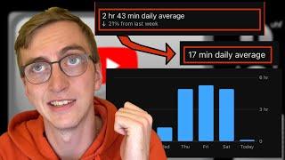 DESTROYING My YouTube ADDICTION (You Can Too)