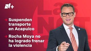 Admite Rocha Moya que no ha logrado frenar la violencia | Las Noticias - 11 de marzo de 2025