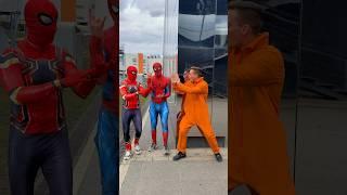 The superheroes got scared#shorts
