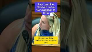 Rep. Jasmine Crockett on her ‘B6’ clapback to MTG