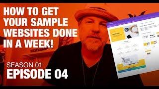 How to Get your Sample Websites Done in a Week