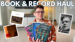 Book & Record Haul! | Throne of Glass, Ariana Grande, Noah Kahan, & More!