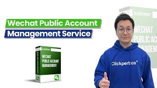 Wechat Public Account Management Service | Clickperbox