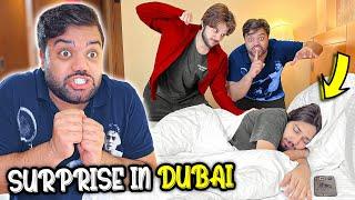 Surprising Babay In Dubai  | Achanak Room Mein Chappa Maar Diya 