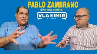 "Las sanciones no son excusa para mantener el salario en tres dólares" afirma Pablo Zambrano