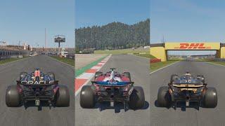 F1 25 - All Reverse Tracks - Silverstone, Zandvoort, Red Bull Ring