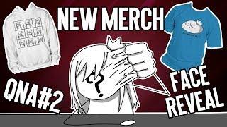 QNA#2, MERCH, INKTOBER + FACE REVEAL