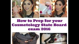 How to Prep for your Cosmetology State Board exam 2016!