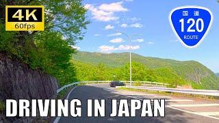 【Driving in Japan】National Route 120 : Lake Chuzenji - Nikko, Tochigi [Insta 360 Ace Pro 4K60P]