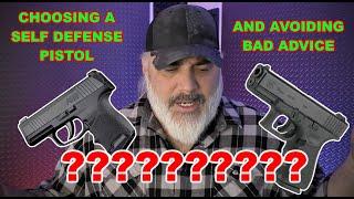 Choosing A Self Defense Pistol