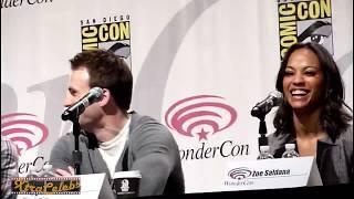 The Losers Cast Panel at WonderCon 2010 - enters stage