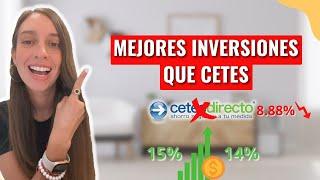 Mejores inversiones que Cetes. Como generar mejores rendimientos.