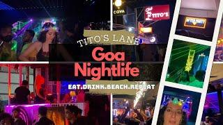 Titos Lane Goa Nightlife | Russian Party In Goa | Goa Nightlife | Baga Beach | Goa Club Entry fee |