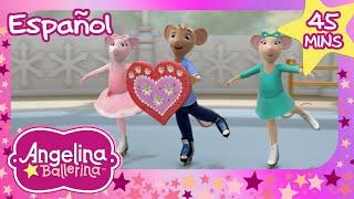 El Corazón Sobre Hielo | VIDEO NUEVO | Angelina Ballerina | 9 Story Kids en Español