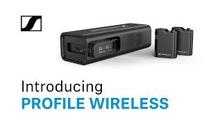 Profile Wireless: The Quickest Way To Capture High-quality Audio | Sennheiser