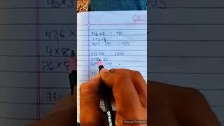 EASY MULTIPLICATION  #viralshorts   #short  #shortfeed