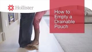 How to Empty a colostomy bag / Emptying a Drainable Pouch | Hollister