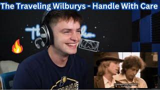 My First Time Reacting To The Traveling Wilburys - Handle With Care (Official Video)