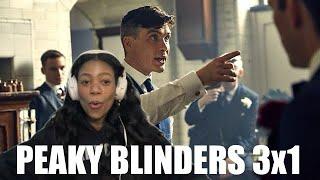 FIRST TIME WATCHING *PEAKY BLINDERS* SEASON 3 PREMIERE | SEASON 3 EPISODE 1 REACTION VIDEO |