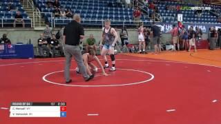 Cadet FS 132 Round of 64 - Cameron Metcalf (WY) vs. Victor Voinovich (OH)