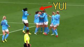 Yui Hasegawa INSANE Goal on Man City Debut 長谷川由衣がマンシティデビューで狂気のゴール