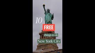 10 FREE THINGS TO DO NYC #SHORTS