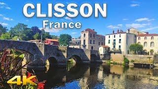 Gorgeous Medieval Village of Clisson - France【4K - 60fps】