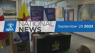 APTN National News September 29, 2023 – Preventing gender-based violence, Addictions recovery centre