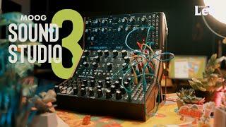 New Moog Sound Studio 3 - The Three synthesizers together