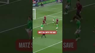 Matz Sels with the save for Belgium!   #Belgium #Friendly