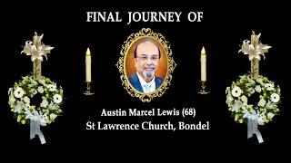 Final Journey of Austin Marcel Lewis (68), Bondel, Mangalore